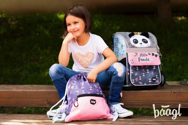 BAAGL Schooltas Zippy Panda