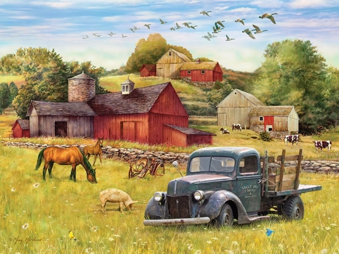 Puzzle COBBLE HILL après-midi d’été à la ferme XL, 275 pièces