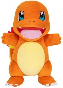 Charmander interactive plush toy with fire effects