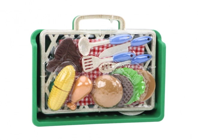 Kinderbarbecue set met accessoires