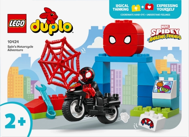LEGO DUPLO Spidey en Avonturen op de motorfiets