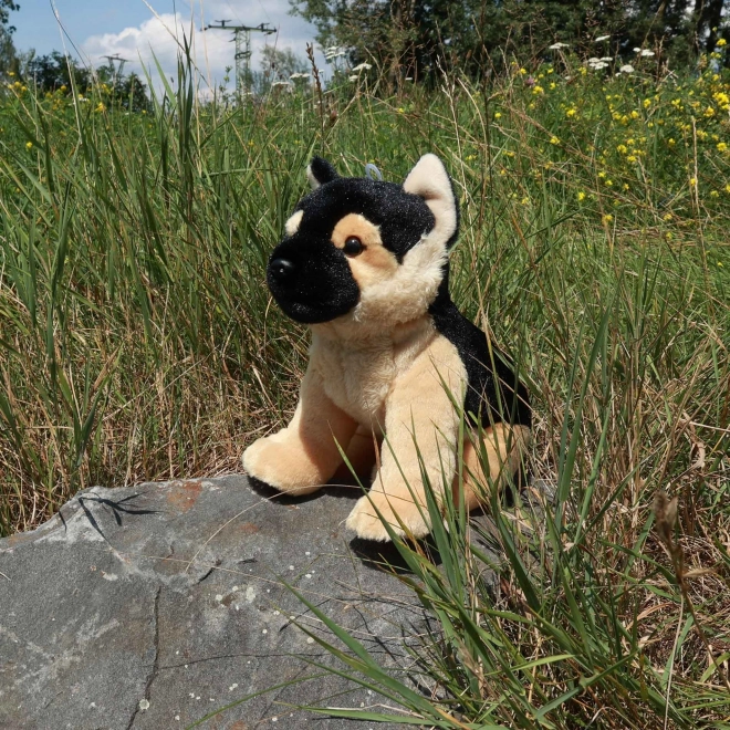 Chien en peluche berger allemand 25 cm ÉCOLOGIQUE