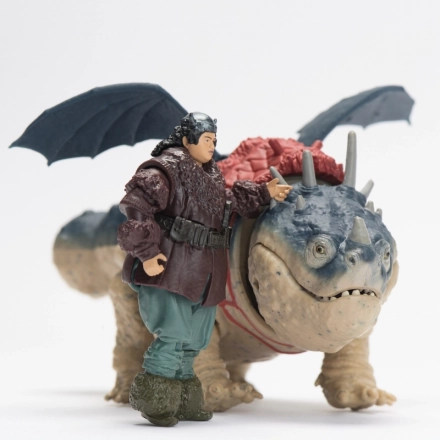 Hoe tem je een draak - Draak en viking Gronckle en Rybinoha