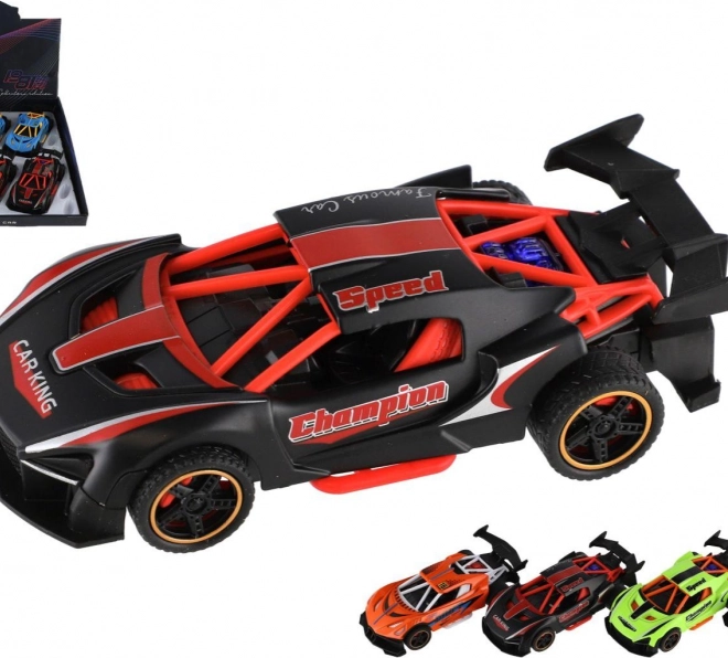 Racing Car Metal/Plastic 14 cm Pull-back