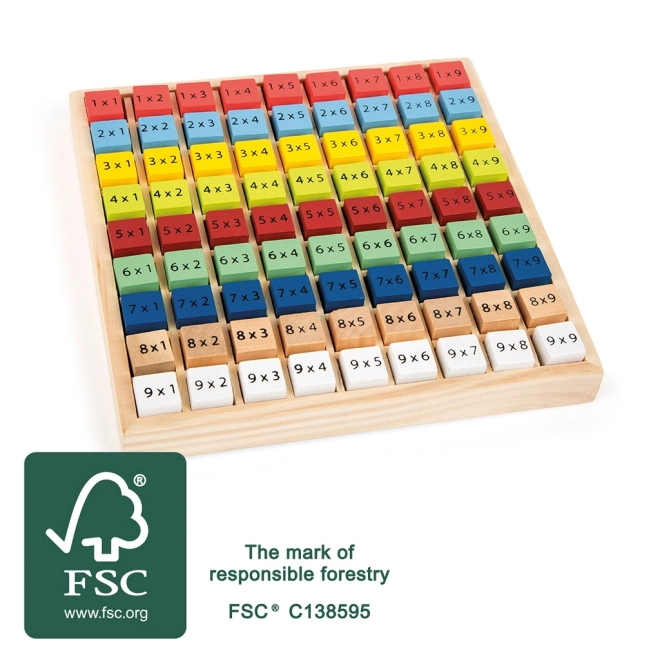Colorful blocks for easy learning