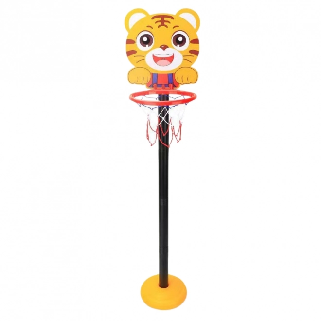 Kinder basketbalset met tijger thema
