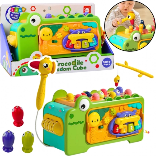 Educational Cube Crocodile Montessori