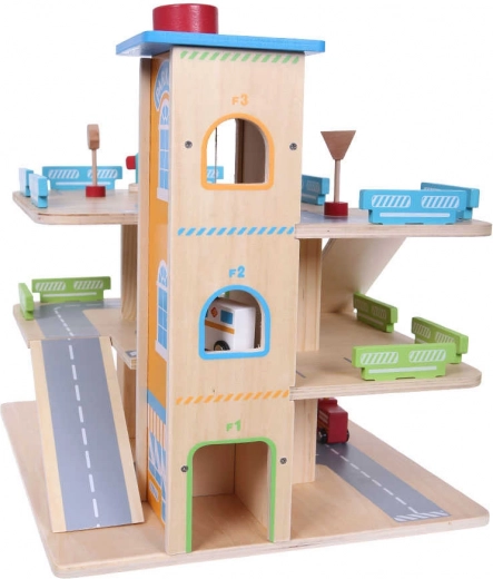 Three levels and smooth ramps