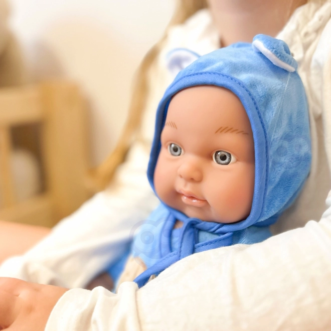 Woopie koninklijke babypop in teddyberenoutfit 46 cm