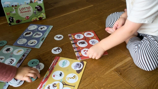 Captain Smart - Kinderspel Loto: Dieren