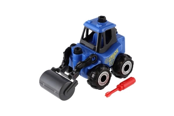 Auto bouwset kunststof met vrije loop