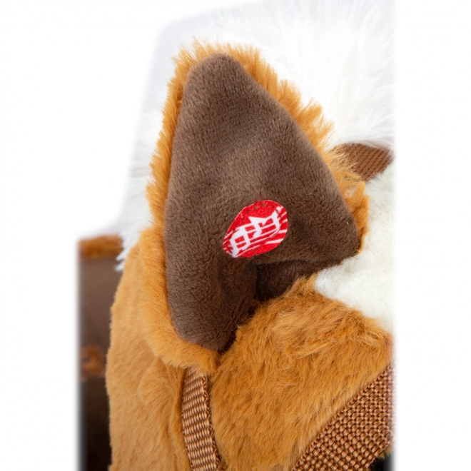 Schaukelpferd mit Rückenlehne braun Small Foot
