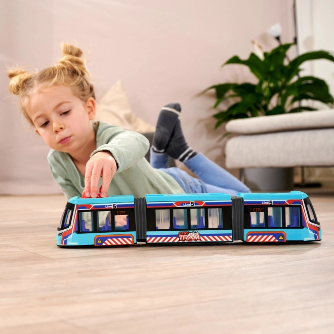 Städtisches Verkehrsmittel Straßenbahn Siemens 40 cm