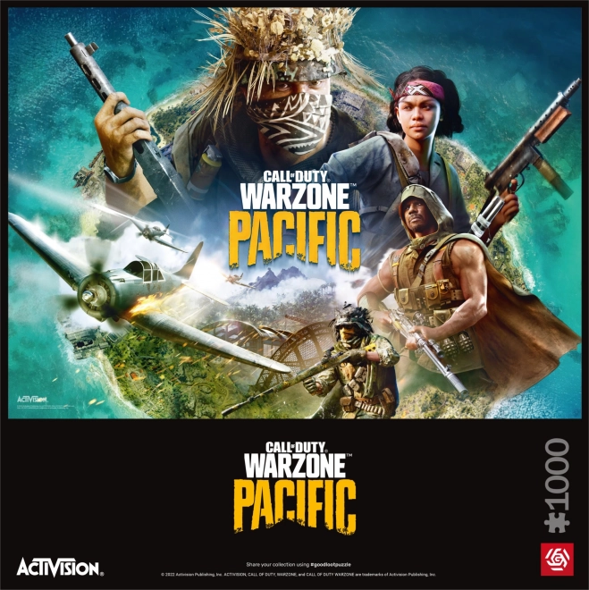 Puzzel Call of Duty: Warzone Pacific 1000 stukjes