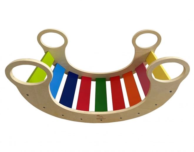 Dvĕdĕti Montessori regenboogschommel