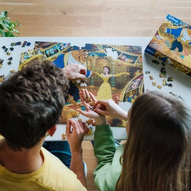 Puzzle TREFL Premium Plus Ikonische Momente: Die Schöne und das Biest 1000 Teile