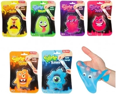 Slime Monster with Eyes 49g in 6 Colors