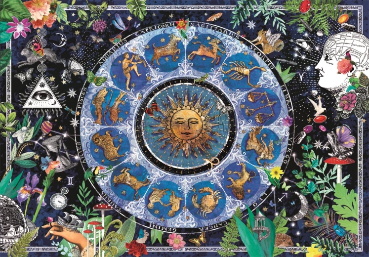 Clementoni Puzzle Carte astrologique 1000 pièces