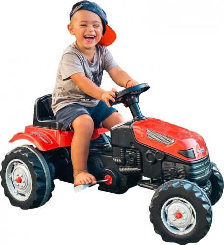 Trettraktor Farmer GoTrac mit leisen Rädern