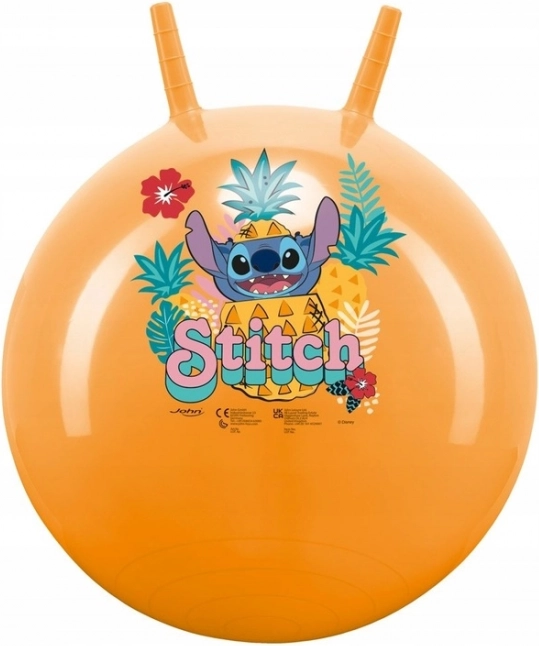 Ballon sauteur pour enfants STITCH 50 cm (charge maximale 50 kg)