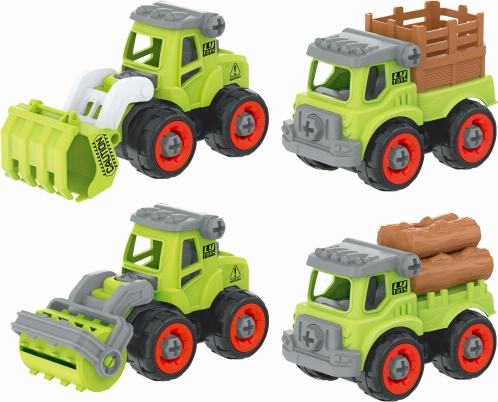 Screwable Agricultural Vehicles 4 pcs