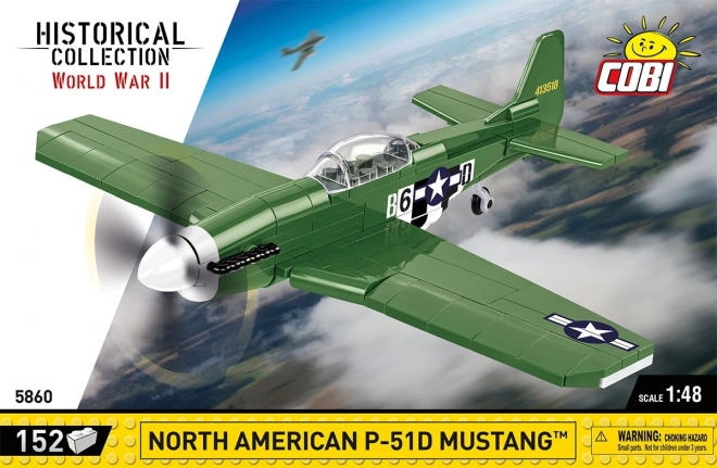 Bausatz Flugzeug P-51D Mustang COBI