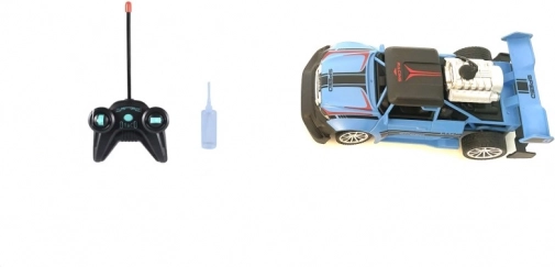 RC-auto met rookeffect – blauw