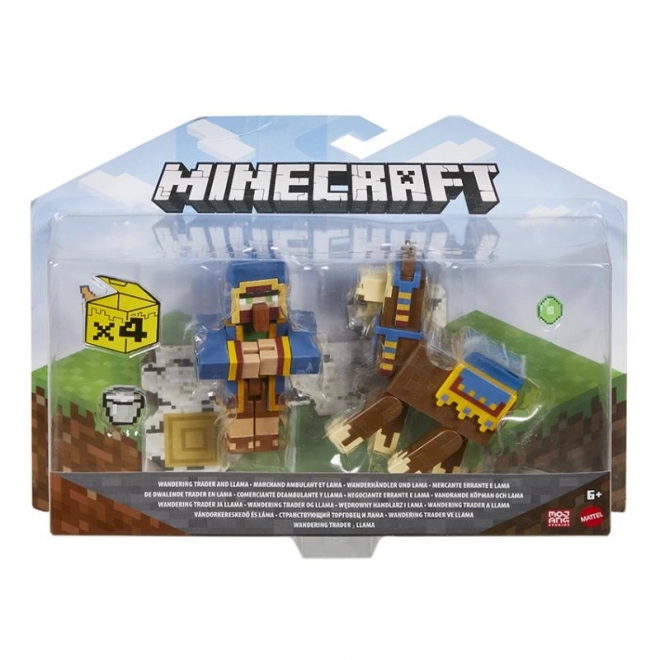 Figurines Minecraft 8 cm double pack