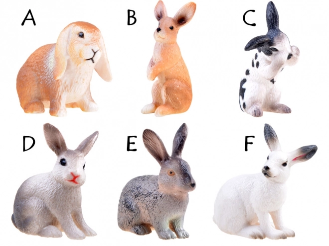 Beeldje Konijn uit de serie Dieren van de Boerderij