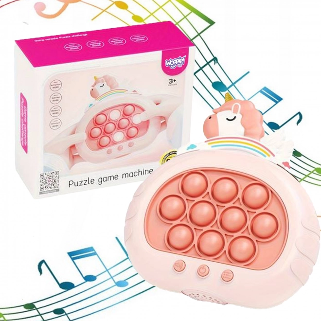 Jeu interactif Pop It Licorne