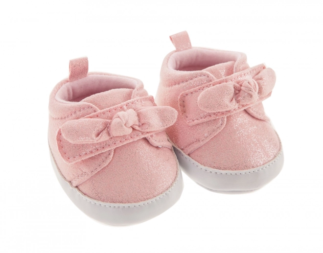 Antonio Juan 92004-8 Poppen schoentjes - roze sneakers met strikje