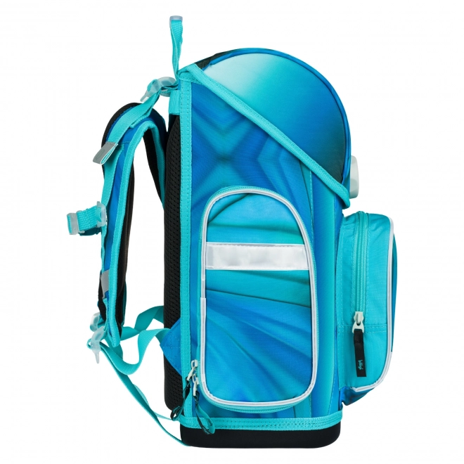 BAAGL SET 3 Ergo Butterfly: schooltas, etui, tasje