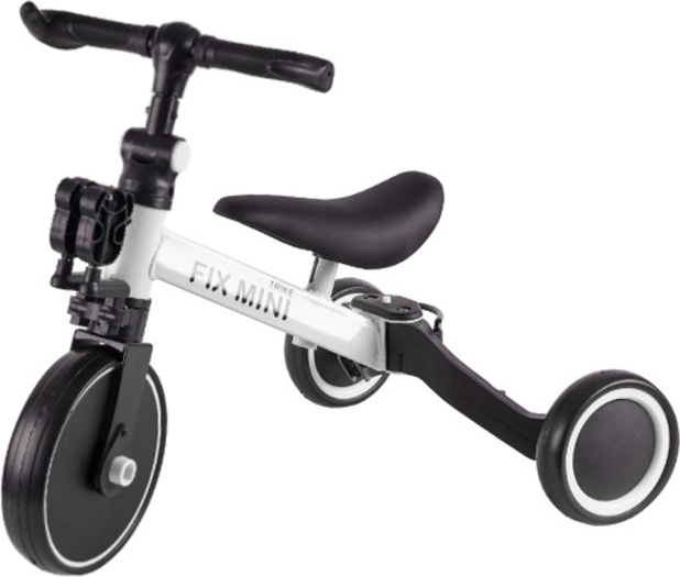 Trike Fix Mini kids’ balance bike and tricycle 3-in-1 – White