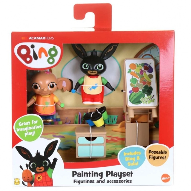 Schilderen met Bing - speelset met figuurtjes