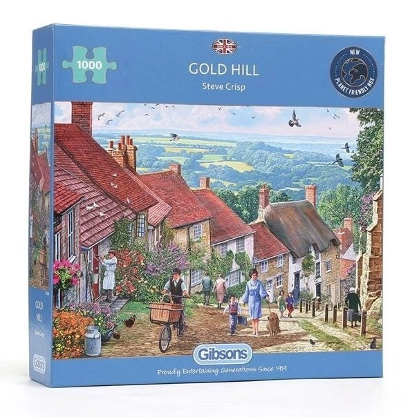 GIBSONS Puzzle Gold Hill, Angleterre 1000 pièces