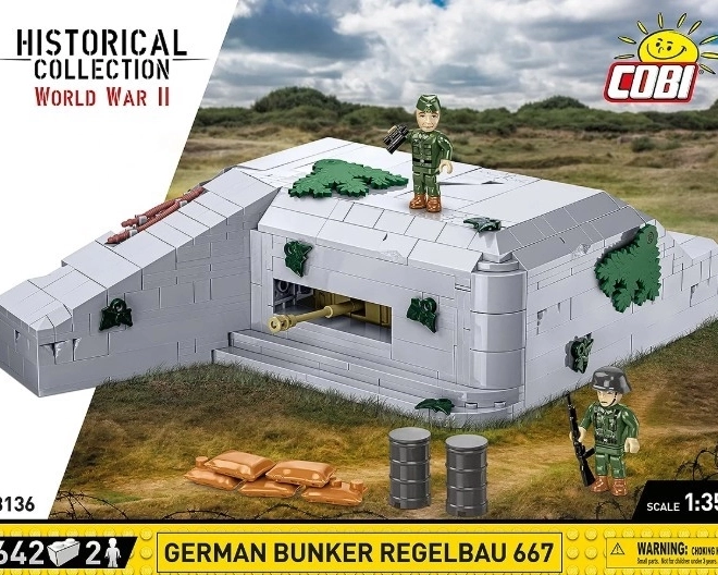 Bunkr Regelbau 667 van COBI blokken
