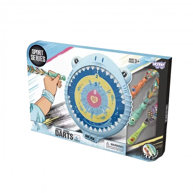 Magnetische dartset Vrolijke Haai