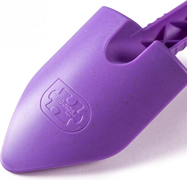 Purple color with logo