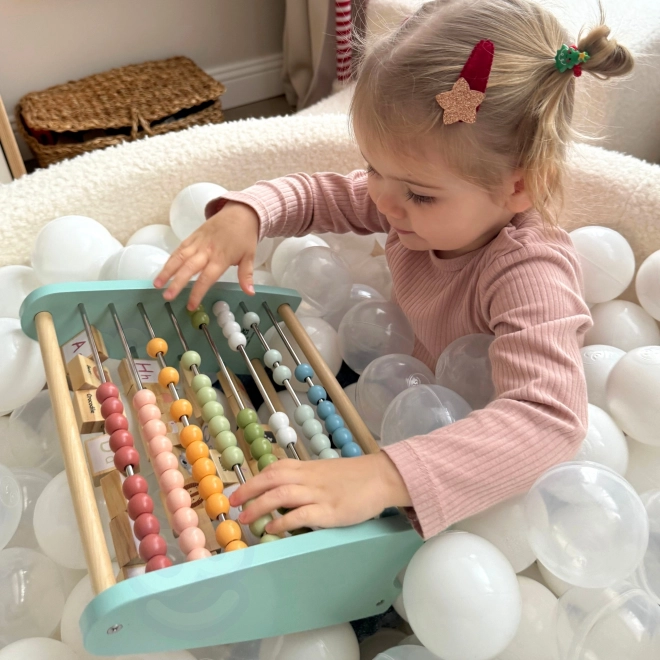 Houten educatieve telraam en alfabet Tooky Toy