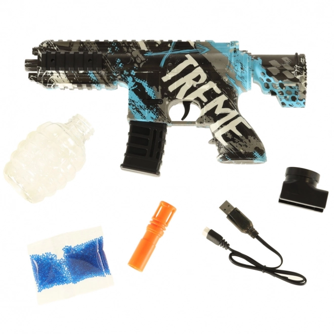 Pistool voor water gelballen blauwe karabijn