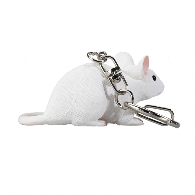 Realistischer Schlüsselanhänger Maus