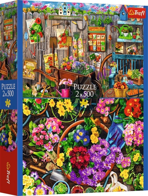 Gardening Puzzle Set by Trefl