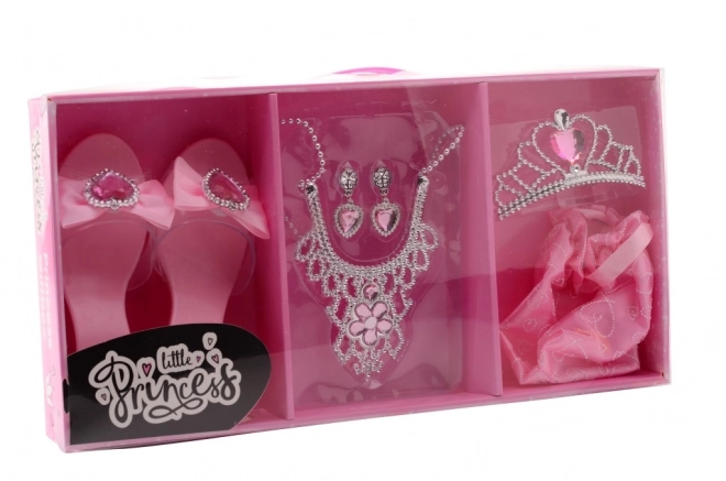 Speelset - roze accessoires voor prinses