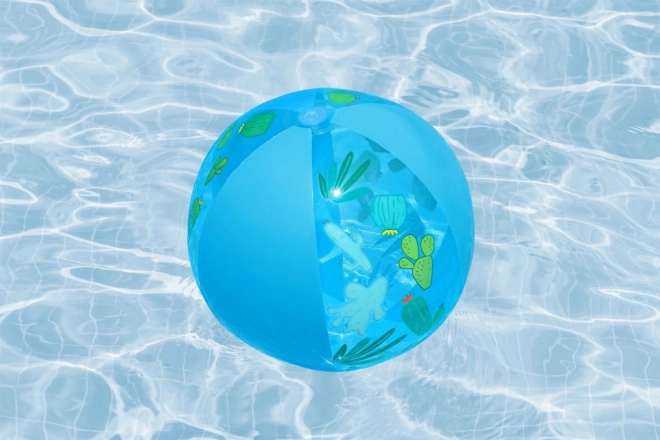 Inflatable Ball with Cheerful Patterns