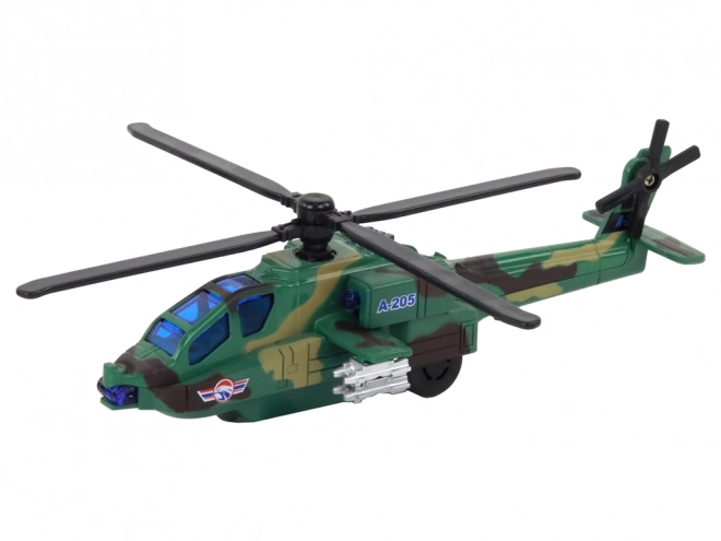 Militaire helikopter Militaire helikopter Aluminium composiet Geluidse verlichting