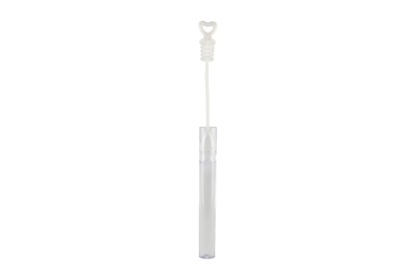 Mini bellenblazer 5 ml gel wit bruiloft 10,5cm