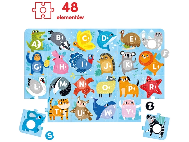 CzuCzu Large Puzzle with Hole Alphabet