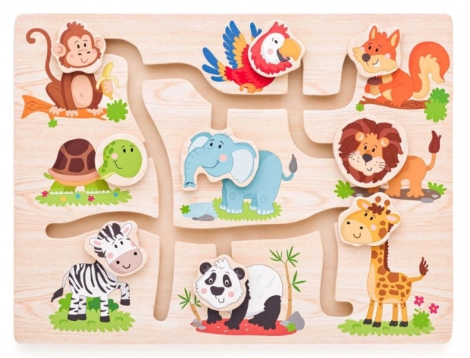 Woody schuifdoolhof dieren