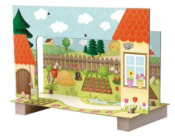 Magnetisch theater met dieren in sprookjes