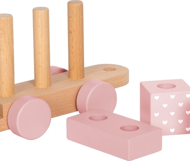 Houten trein roze Small Foot